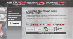 Desktop Screenshot of outilpro.ca